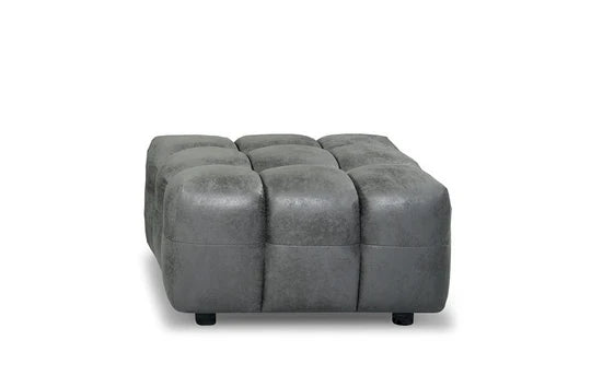 Faux Leather Suede Grey POGGIAPIEDI