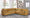 Gold Jumbo Cord Sofa Corner 2C2 Modular TOSCANA