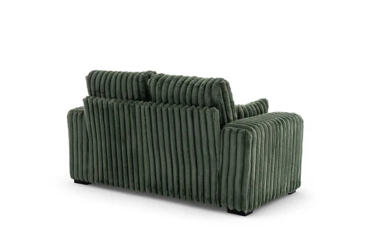 Green Jumbo Cord 2 Seater Sofa PORTO