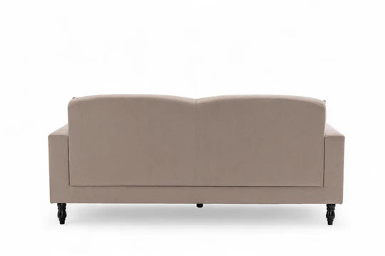 Fabric Beige 3 Seater Sofa STILE