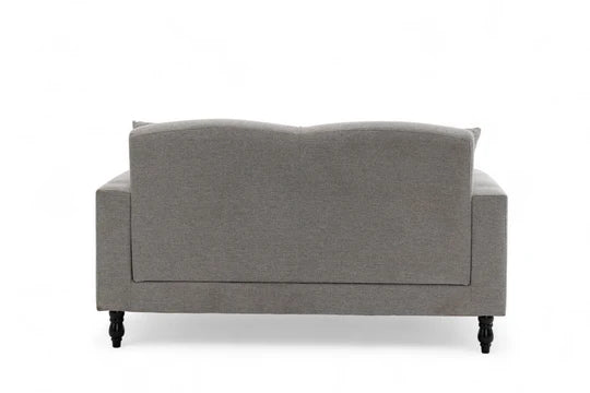 Fabric Light Grey 2 Seater Sofa STILE