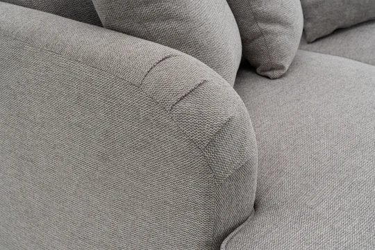 Fabric Light Grey 2 Seater Sofa STILE