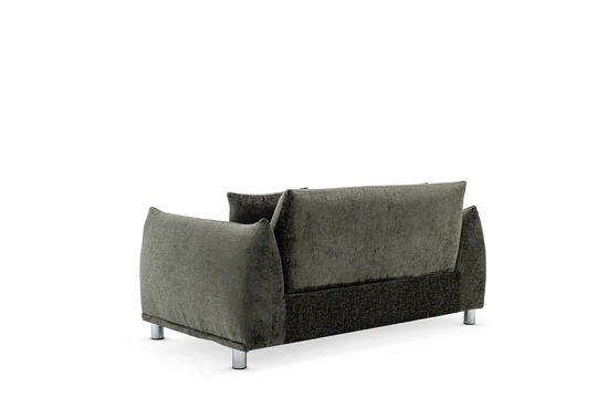 Textured Chenille Green 2 Seater Sofa ARTIGIANATO
