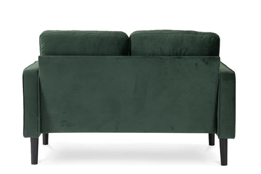 Velvet Bottle Green 3 + 2 Seater Sofa Set ACCESSO
