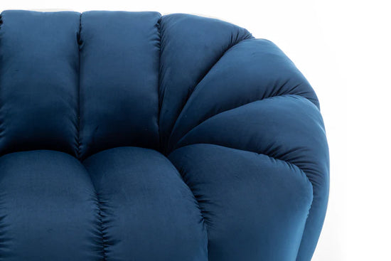 Velvet Blue 3 Seater Sofa CANAPÉ