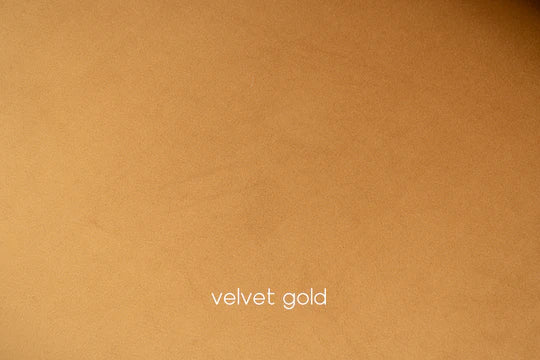 Velvet Gold 2 + 1 Seat Accent Loveseat Sofa Set MARGHERITA