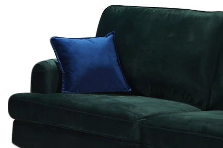Velvet Bottle Green 3 + 2 Seater Bella Sofa Set ASBURY