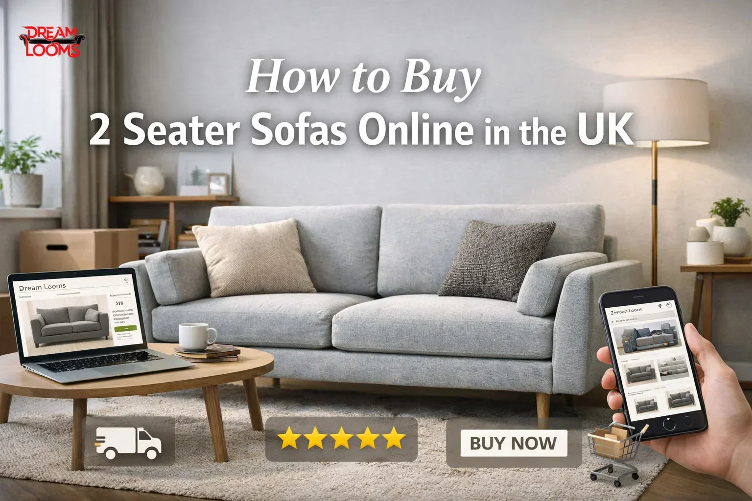 How to Buy 2 Seater Sofas Online in the UK