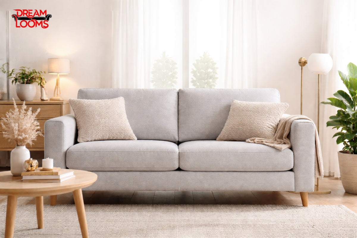 Buy Modern 2 Seater Sofas UK with Premium Fabric and Leather
