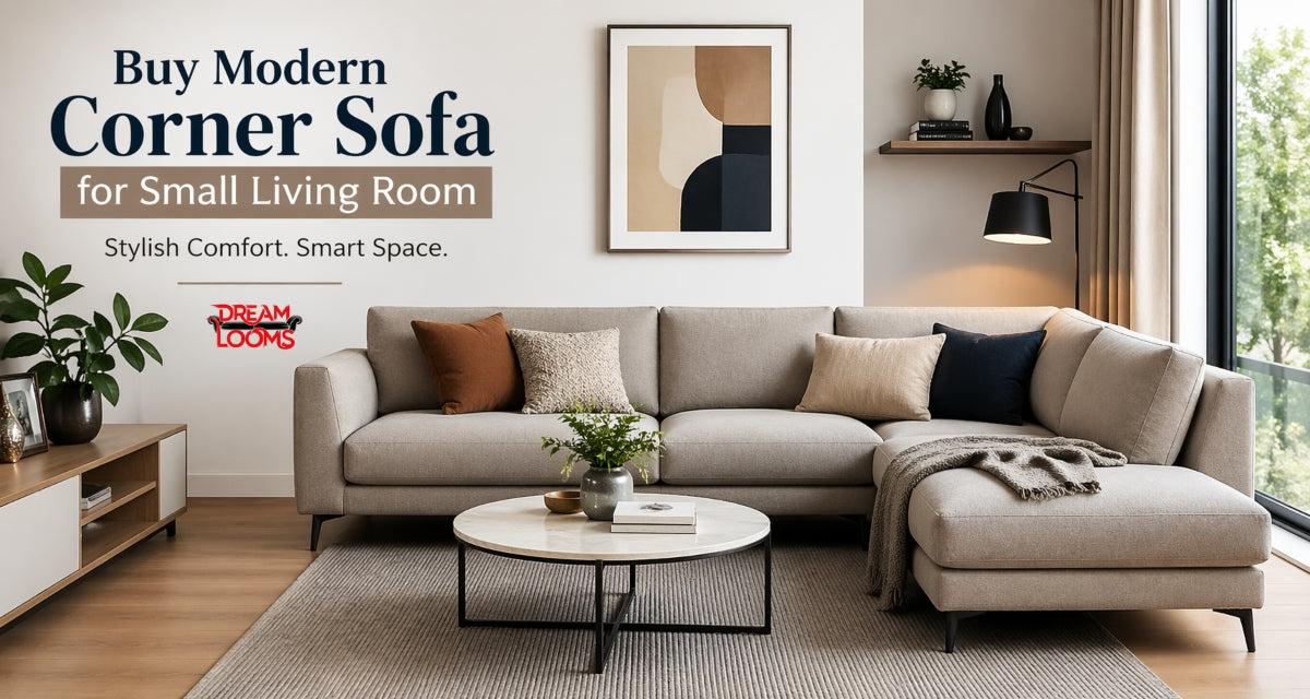 Buy Modern Corner Sofa for Small Living Room