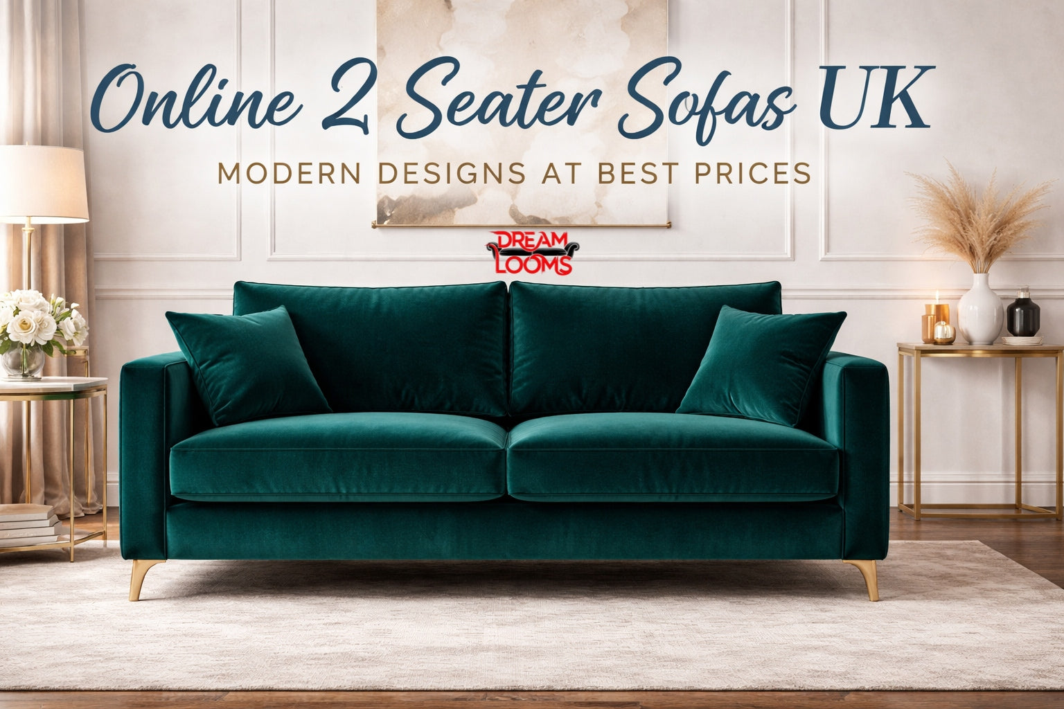 Online 2 Seater Sofas UK – Modern Designs at Best Prices