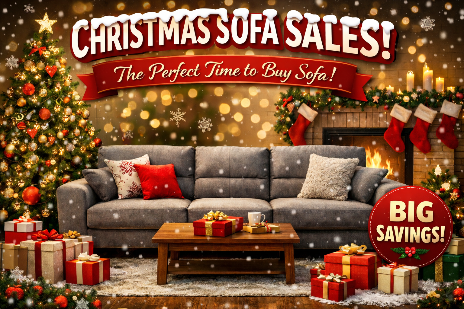 Christmas Sofa Sales: The Perfect Time to Buy Sofa