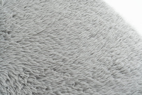 Faux Fur Grey 3 Seater Sofa  CARAMELLO GOMMOSA