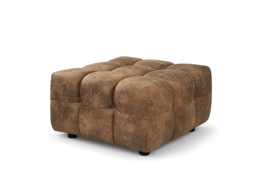 Faux Leather Suede Brown POGGIAPIEDI