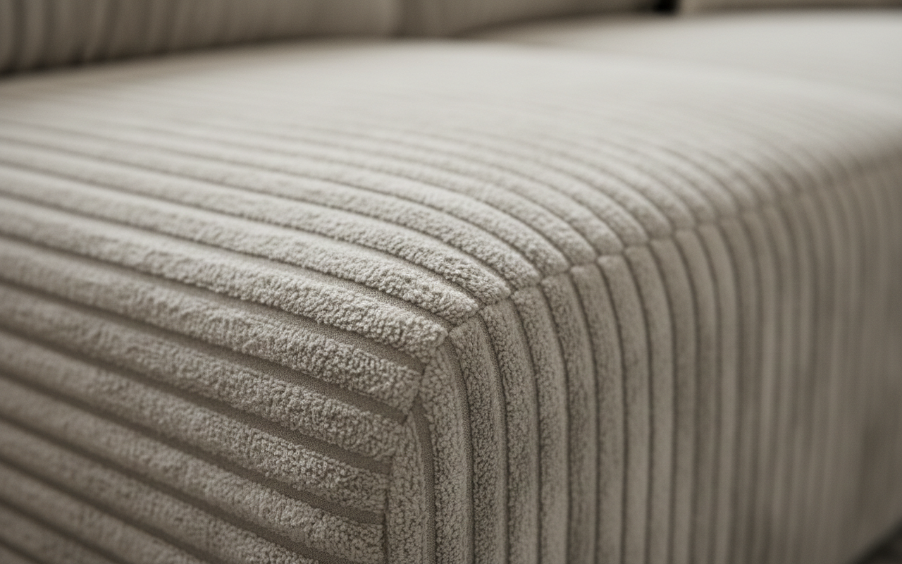 Light Grey Chenille Corner Sofa  2c1 VINCI Sofas