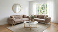 Rio  Brown 2+3 Seater  SETTEE