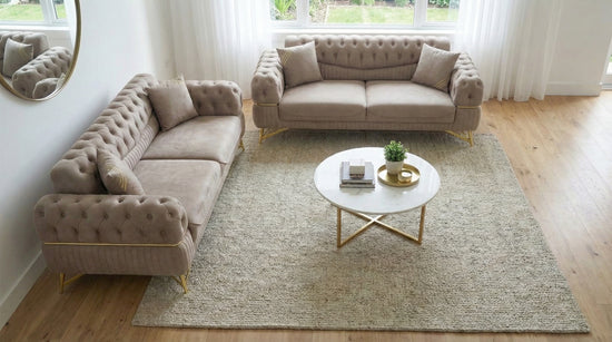 Rio  Brown 2+3 Seater  SETTEE