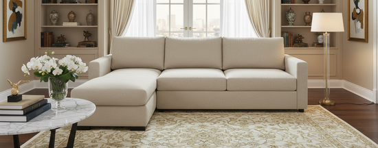 Cream Tokyo Corner Sofabed