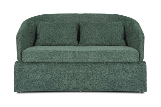 Teddy Boucle Fabric Sage Green 2 Seater Accent Sofa JACQUELINE