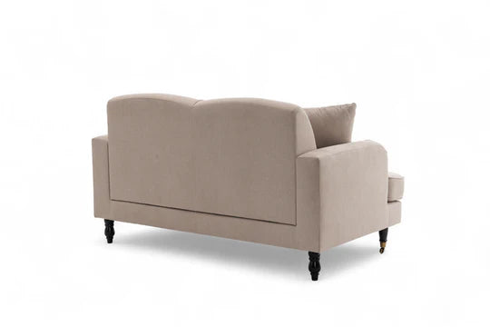 Fabric Beige 2 Seater Sofa STILE