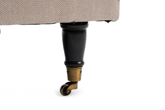 Fabric Beige 3 Seater Sofa STILE