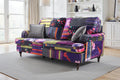 Patchwork Fabric 3 Seater Bella Sofa  ASBURY