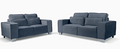 Fabric Grey 2+3 seater Sofa ELEGANTE