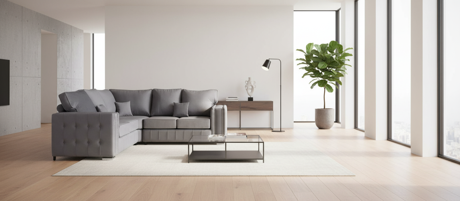 Aila Corner Full Back/Scatter Back Sofa - 2 Corner 2