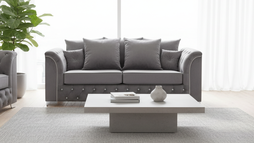 Amore Full Back/Scatter Back Sofa Set - 2 Seater