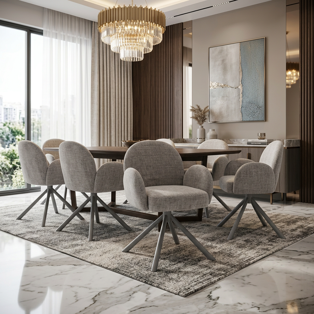 Gstaad Grey Dining Chair