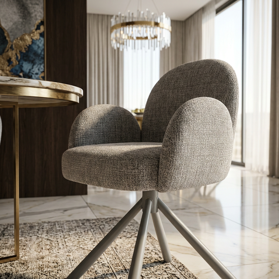 Gstaad Grey Dining Chair