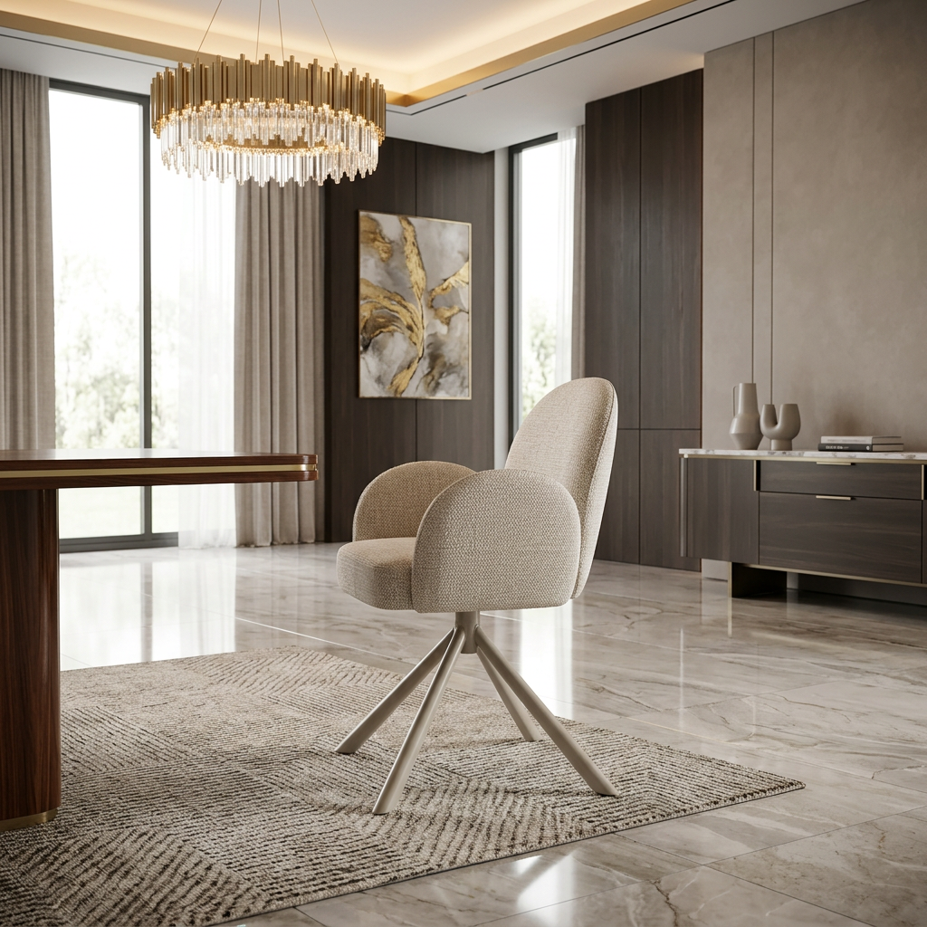 Gstaad Beige Dining Chair