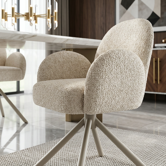 Gstaad Beige Dining Chair
