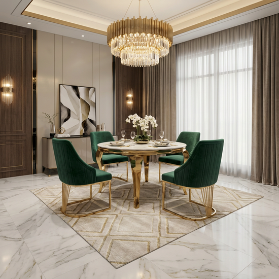 Lasco Green Gold Dinng Chair