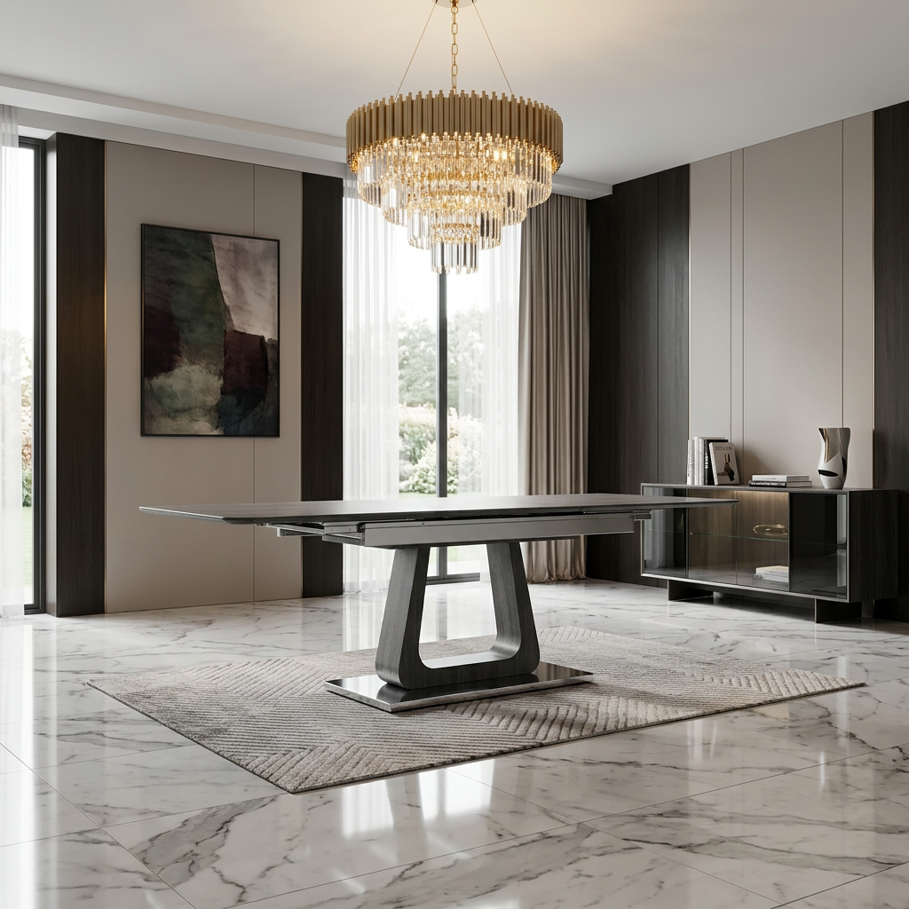 Zermatt Dining Table with 4 Zermatt Chairs