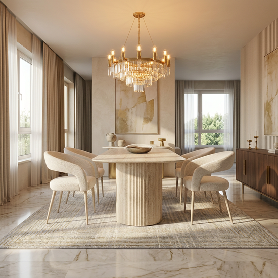 Olympia Beige Dining Chair