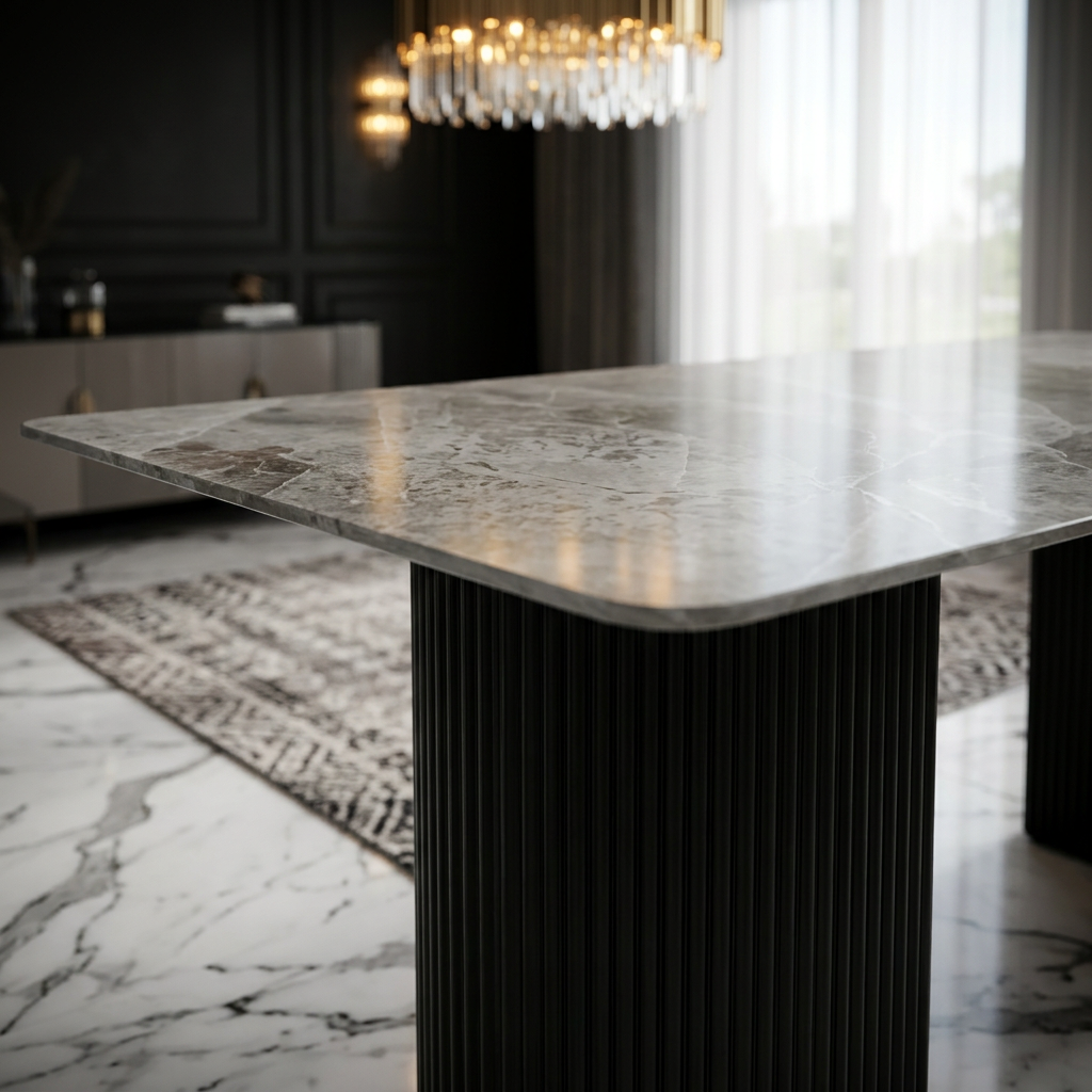 Olympia Grey Ceramic Coffee Table
