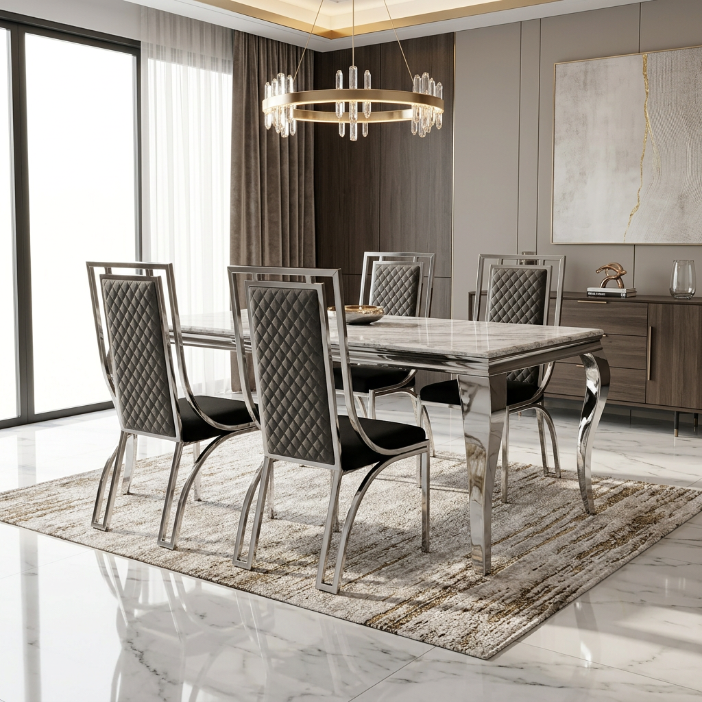Windsor Silver Range Dining Chair