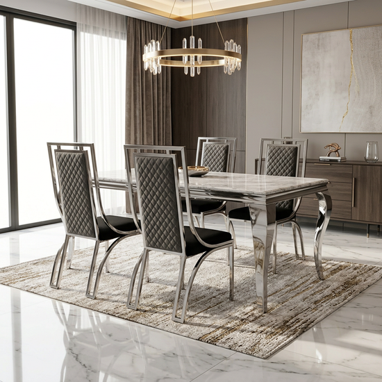 Windsor Silver Range Dining Chair