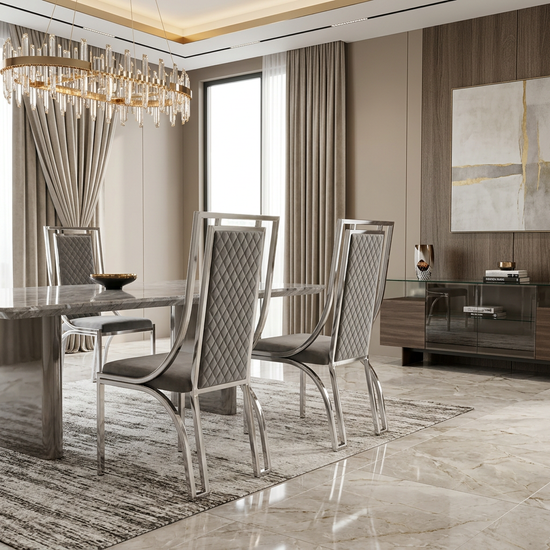 Windsor Silver Range Dining Chair