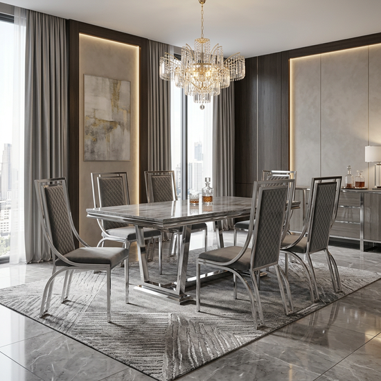 Windsor Silver Range Dining Chair