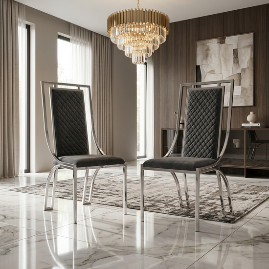 Windsor Silver Range Dining Chair