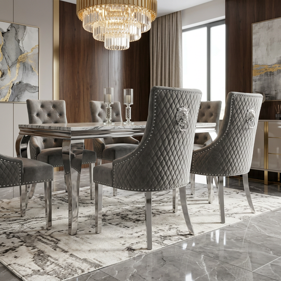 Sofia Grey Marble Coffee Table