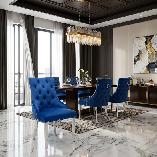 Majestic Dining Chair - Navy