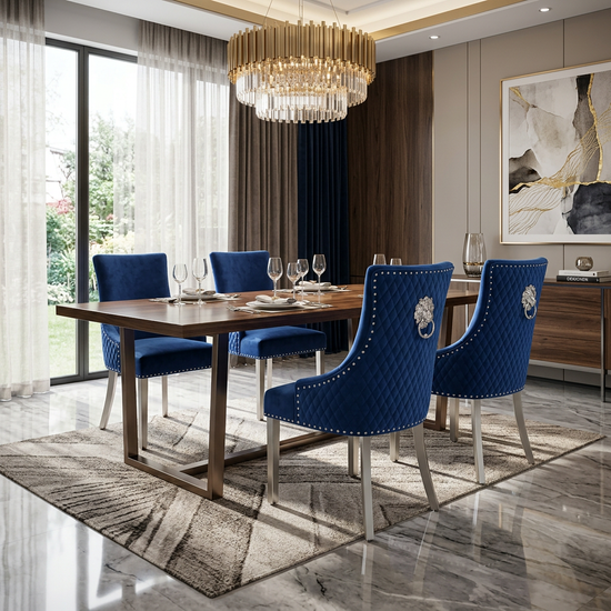 Majestic Dining Chair - Navy