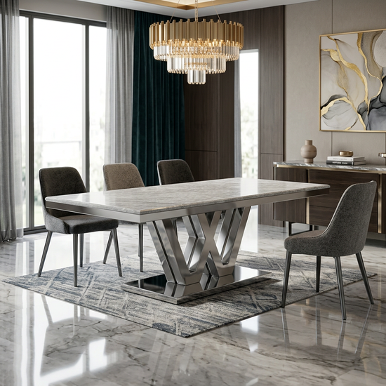 Majestic Grey 1.6m Marble