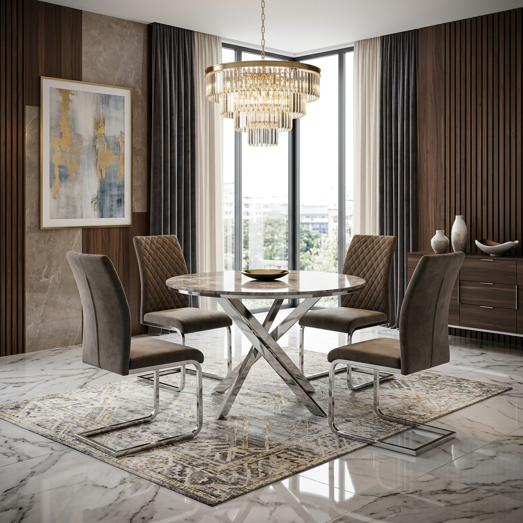 Tokyo Round Dining Set