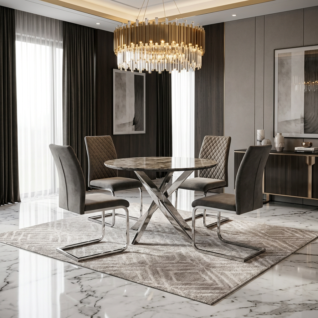 Tokyo Round Dining Set