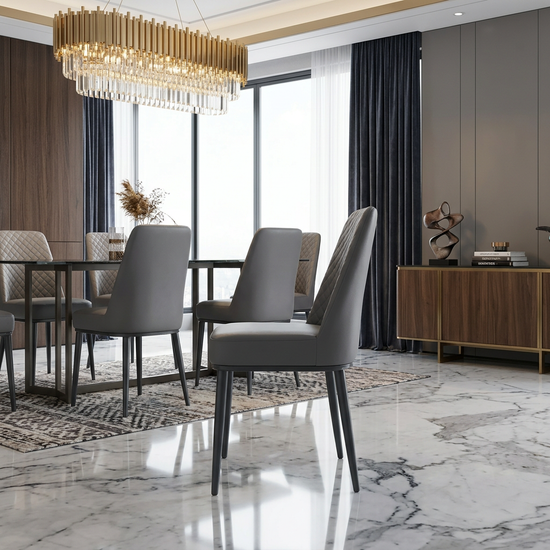 Oxford Grey PU Chair