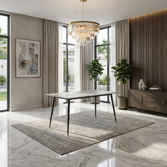 Oxford White Ceramic Table